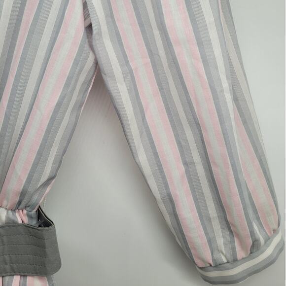 PRAGO Fashion Inc Striped Sailor Collar Belted Short Sleeve Fit n Flare Dress - Picture 10 of 13